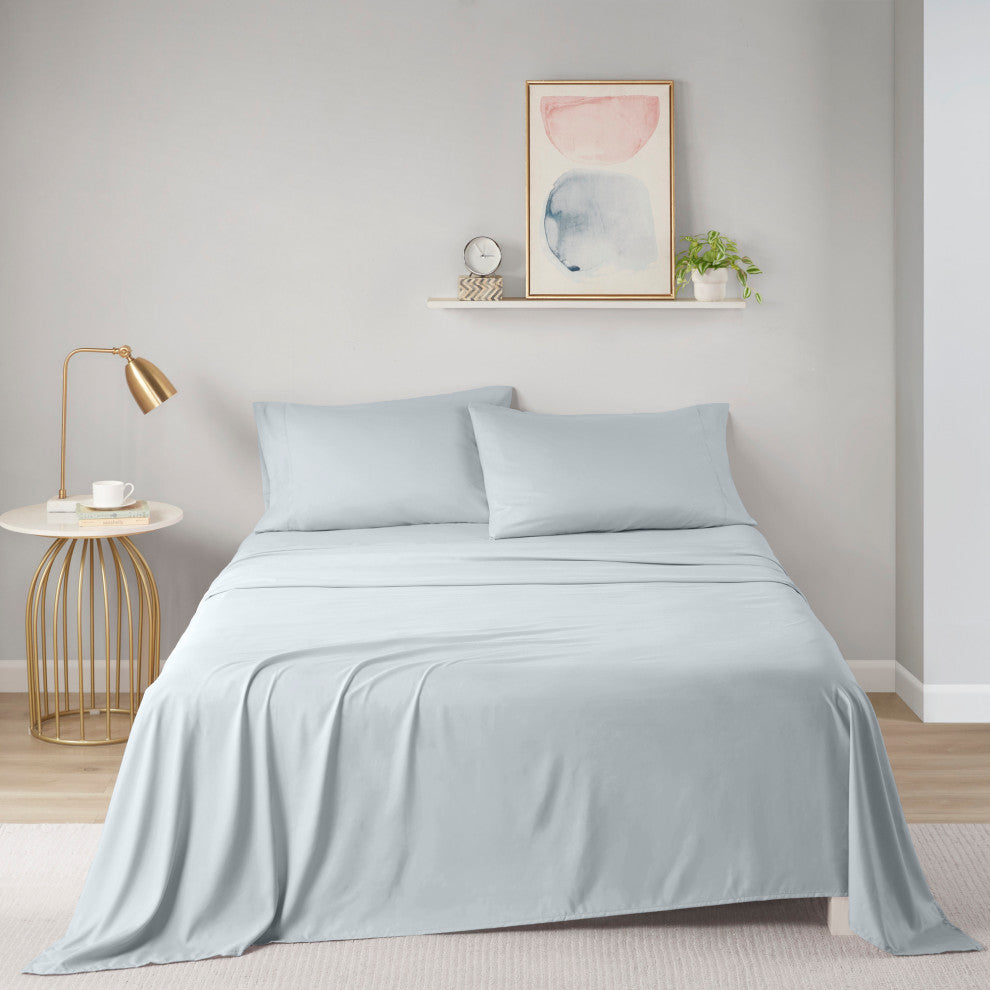 Intelligent Design Microfiber All Season Soft Touch Sheet Set, Grey