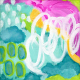 "Happy Clouds" Painting Print on Wrapped Canvas