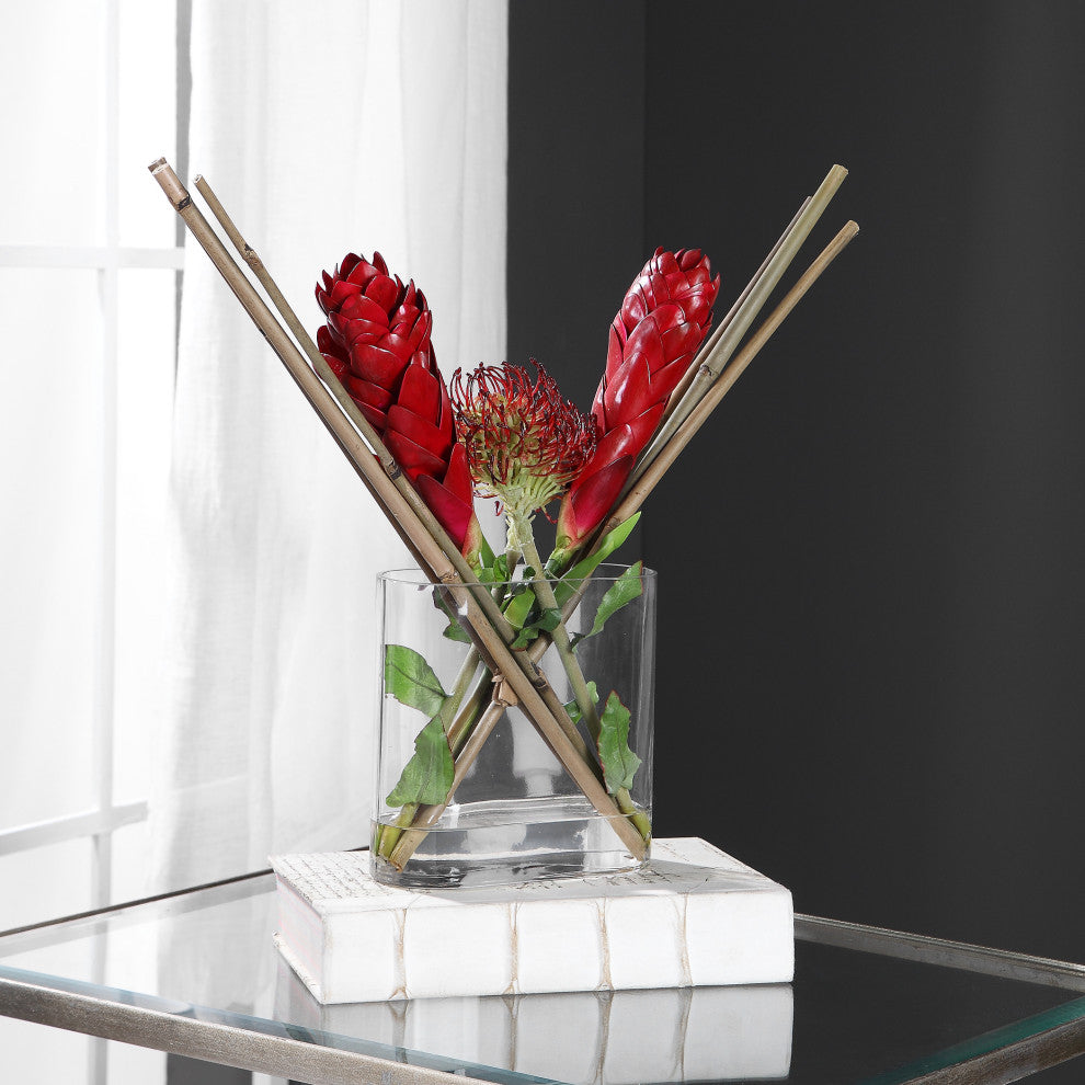 Uttermost Dracana Ginger Centerpiece