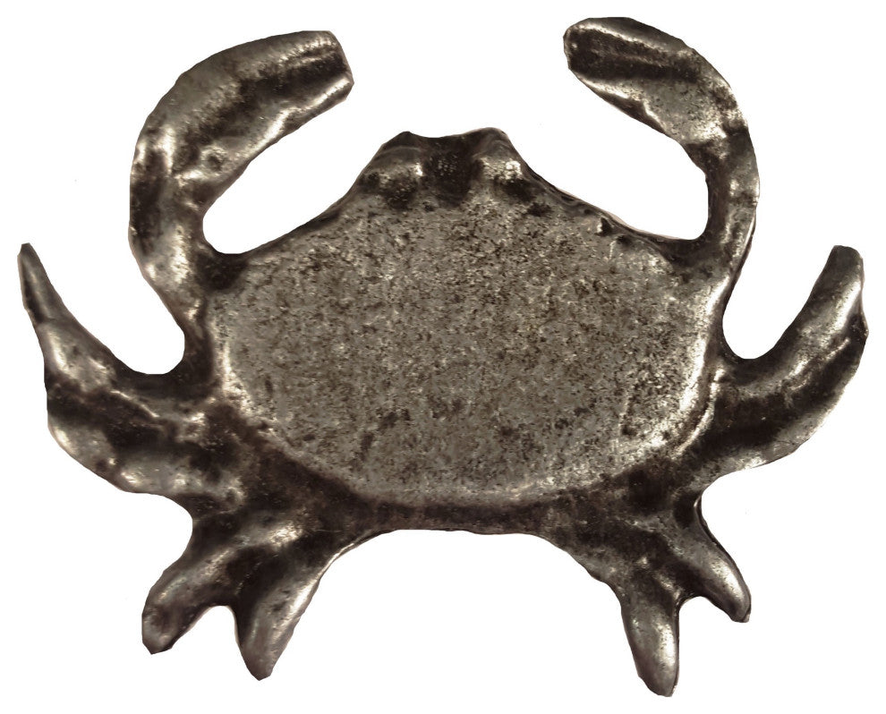 Sand Crab Cabinet Knob, Pewter