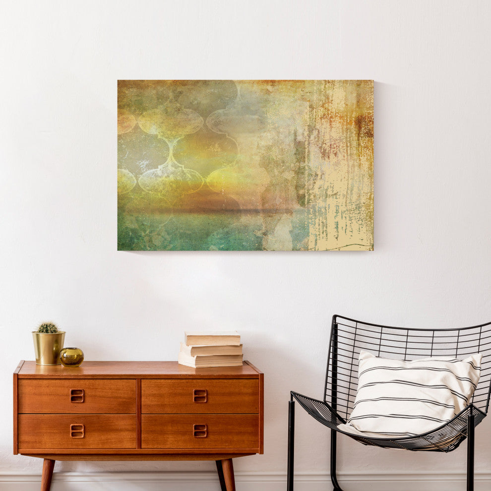 Sunset Abstract 30x20 Canvas Wall Art