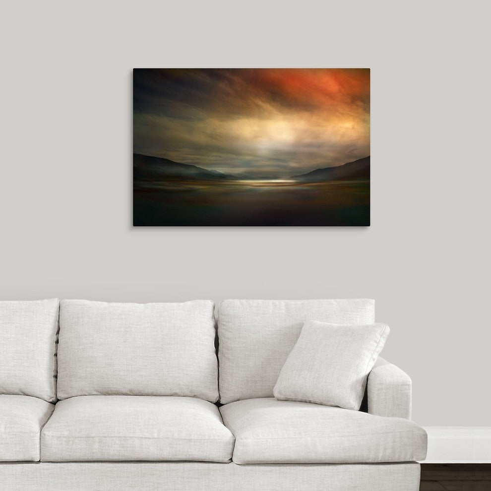 "Arrow Lakes" Wrapped Canvas Art Print, 36"x24"x1.5"