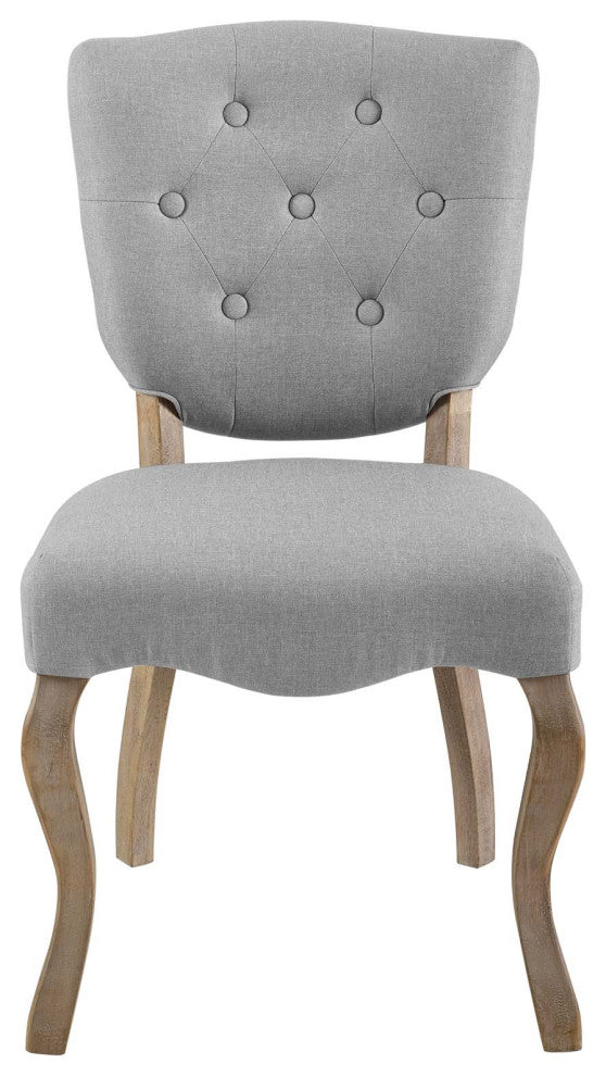 Light Gray Array Dining Side Chair Set of 4