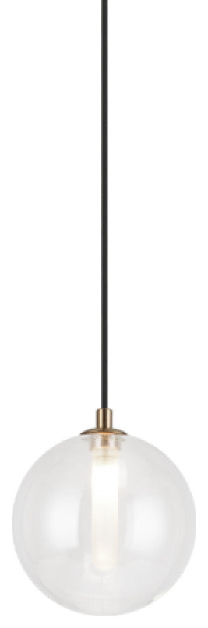 Matteo Lighting C81011CL Pendant Light, Clear Finish