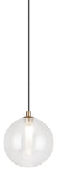 Matteo Lighting C81011CL Pendant Light, Clear Finish