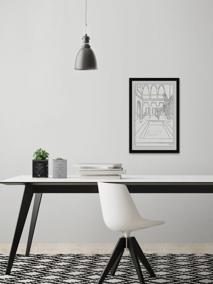 "The Ultimate Pool" Framed Painting Print, 30"x45"