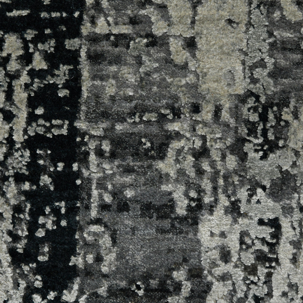Zenith Area Rug, Charcoal, 8' x 10', Abstract