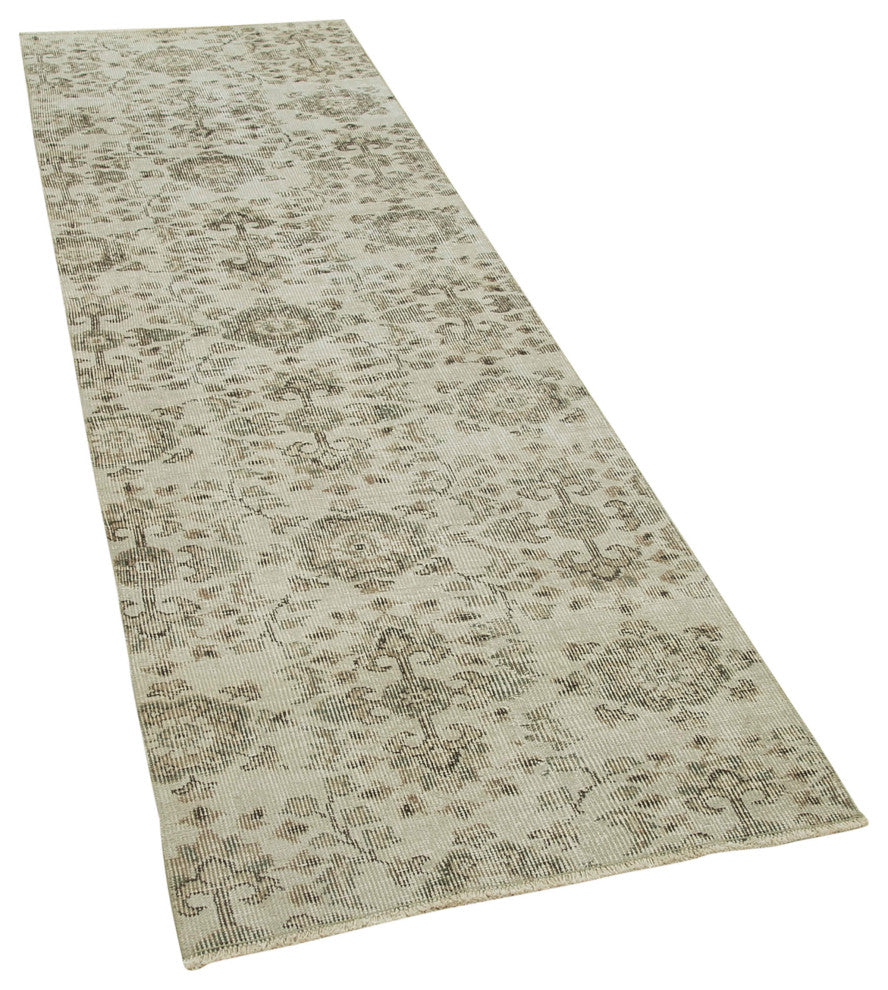 Rug N Carpet - Handmade Oriental 2' 8" x 8' 11" Vintage Floor Runner Rug