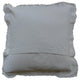 Coastal Frayed Edge Euro Pillow, Khaki Sea Turtle Applique