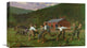 "Snap The Whip" Stretched Canvas Giclee by Winslow Homer, 22"x13"
