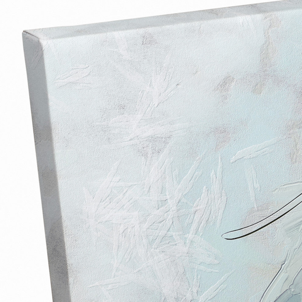 Pink And White Flowers 30x30 Canvas Wall Art