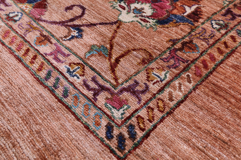 Persian Tabriz Handmade Wool Rug 5' 0" X 6' 9" Q10084