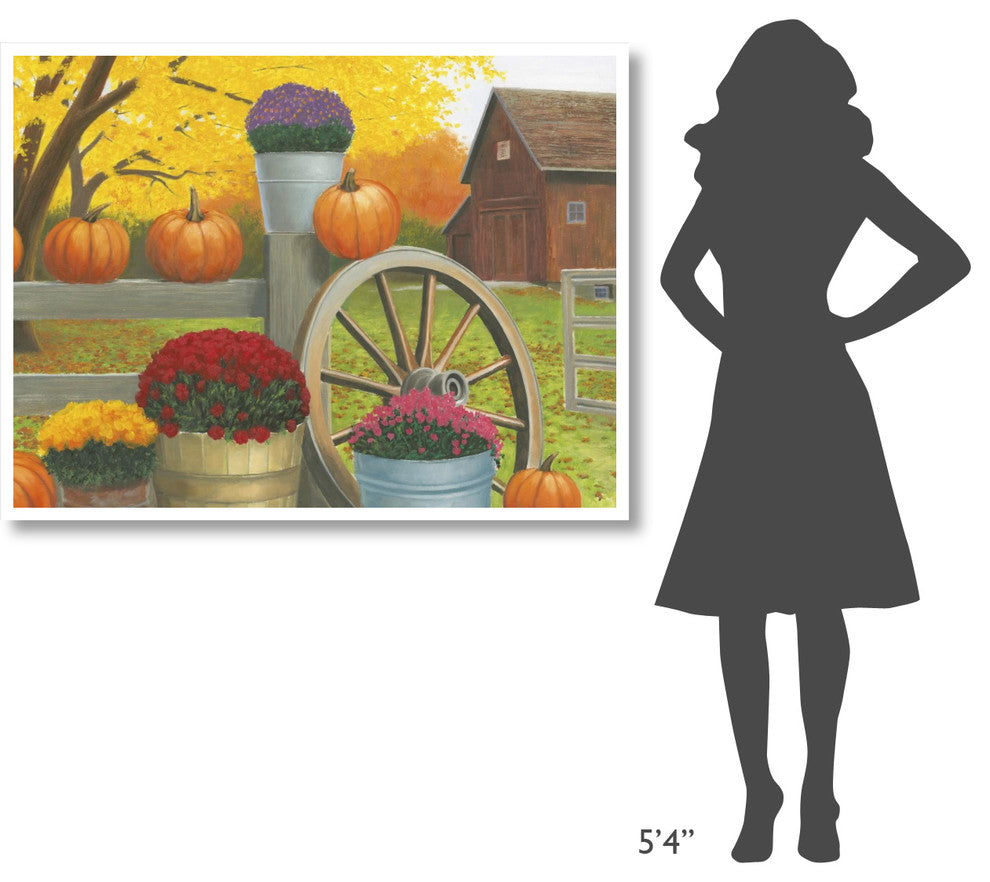 "Autumn Affinity II" Digital Paper Print by James Wiens, 50"x38"