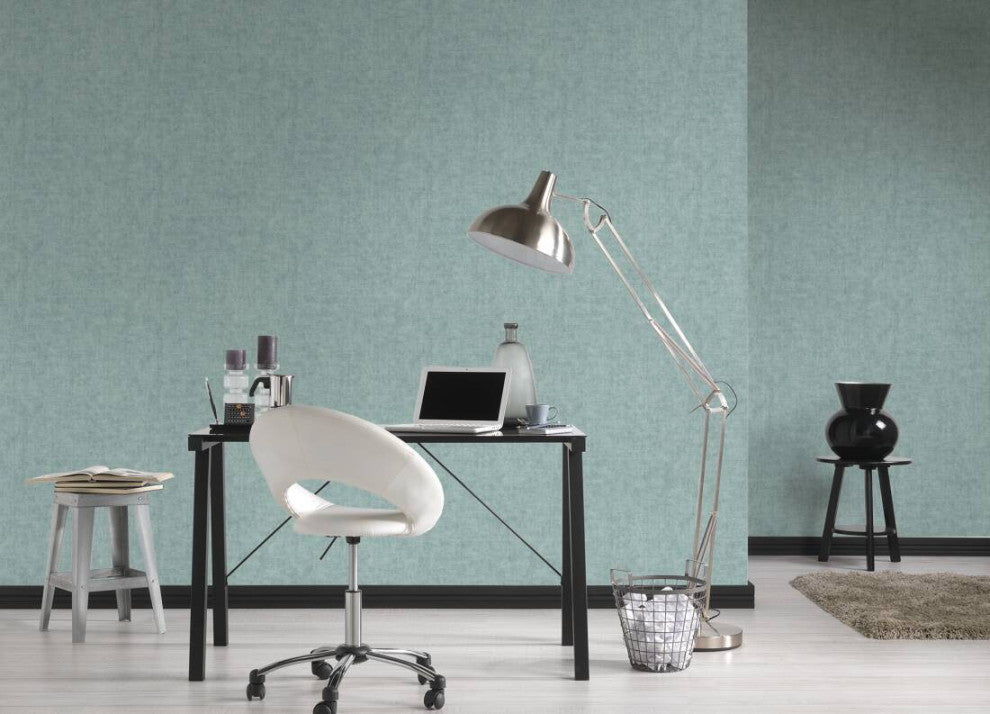 Plain Textured Wallpaper Featuring Painted Wall, 374233