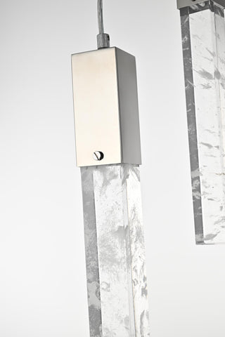 Home Living 42" Chandelier, Chrome