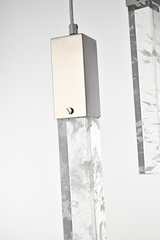 Home Living 42" Chandelier, Chrome