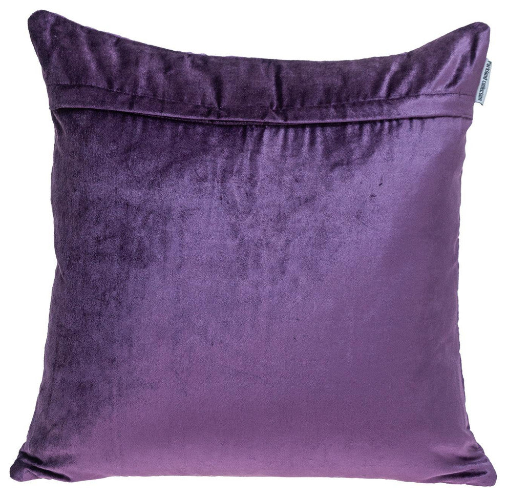 Parkland Collection Delta Purple Throw Pillow