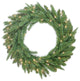 30 Mixed Pine Wreath, 150 Tips, 100 Clear Lights