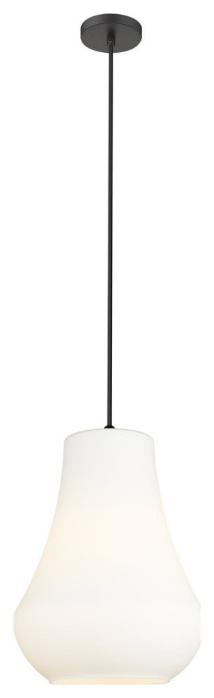 Innovations Lighting 491-1P-BK-G571-12-LED 1 Light 11.75" Mini Pendant