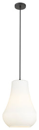 Innovations Lighting 491-1P-BK-G571-12-LED 1 Light 11.75" Mini Pendant