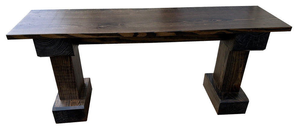Dark Walnut Wyoming Bench, 30 Inches