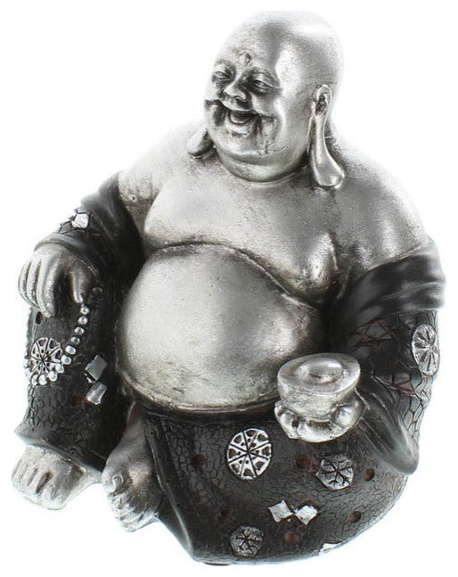 Happy Sitting Buddha Statue