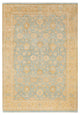 Patel One-of-a-Kind Hand-Knotted Area Rug Light Blue, 6'1"x8'10"