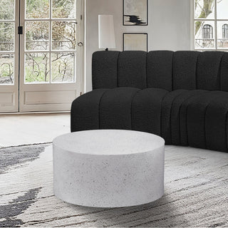 Terrazzo Coffee Table, White