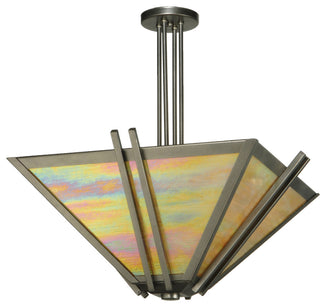 23 Square Zeta Semi-Flushmount