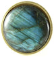 Flash Labradorite Stone Knob
