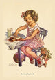God Gives Food for All - Fine Art Giclee Print 24" x 36"