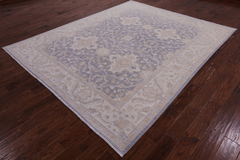 Peshawar Handmade Wool Rug 7' 10" X 9' 9" Q10556
