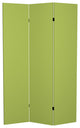 6' Tall Double Sided Olive Canvas Room Divider