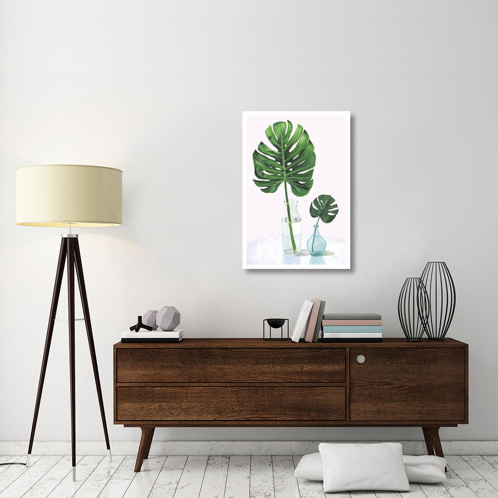 "Statement Palms II" Digital Paper Print by Wellington Studio, 26"x38"