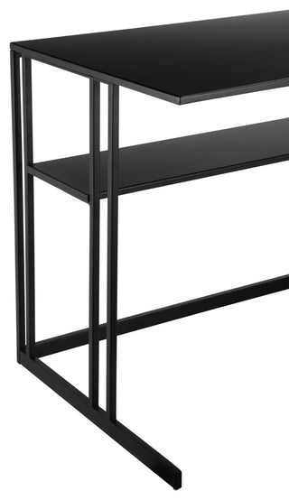 Miley Desk Metal Black