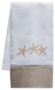 Combo Linen Hand Towel, Three Starfish
