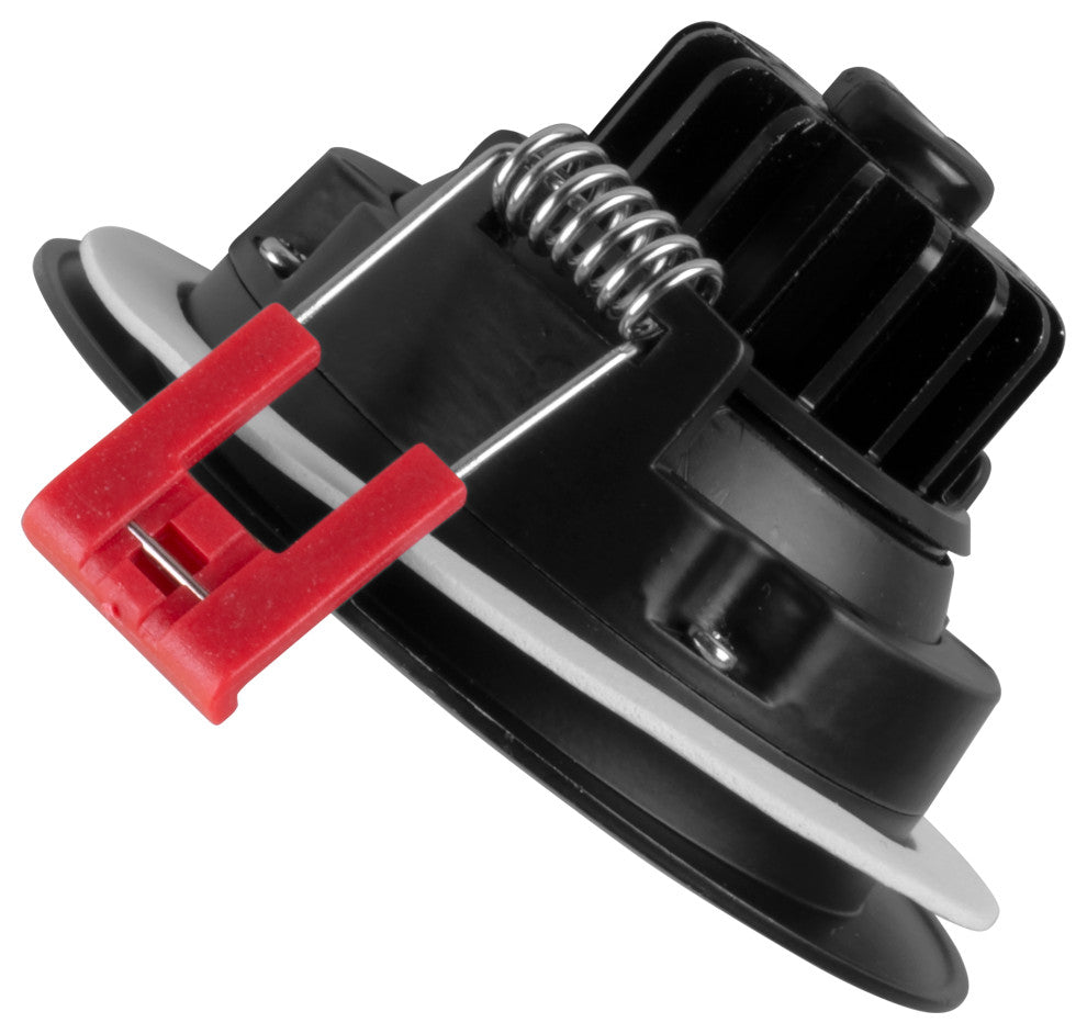 3" LED Gimbal Recessed Downlight, Black, 5000k