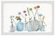 "Bottles for the Blooms" Framed Painting Print, 18"x12"