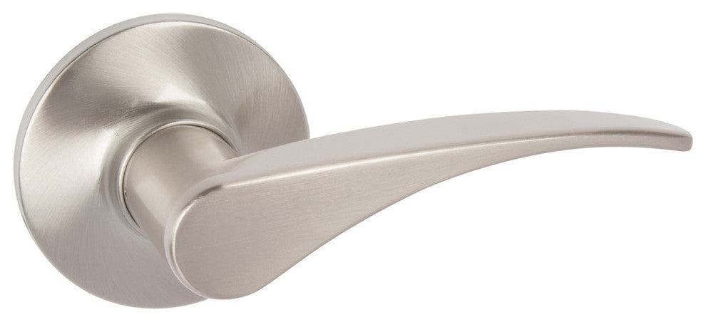 Delaney Hardware Dayton Dummy Lever, Satin Nickel, Right-Hand