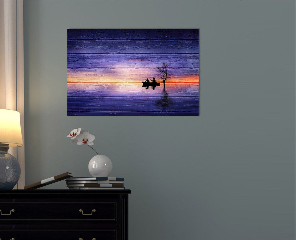 Epic Graffiti "Wood Series: Cruise" Giclee Canvas Wall Art, 26"x40"