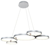 Capella LED Chandelier, Silver