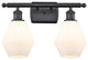 Innovations 516-2W-BK-G651-6-LED 2-Light Bath Vanity Light, Matte Black