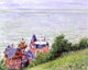 Gustave Caillebotte Villas at Trouville, 20"x25" Gallery Wrapped Canvas Print