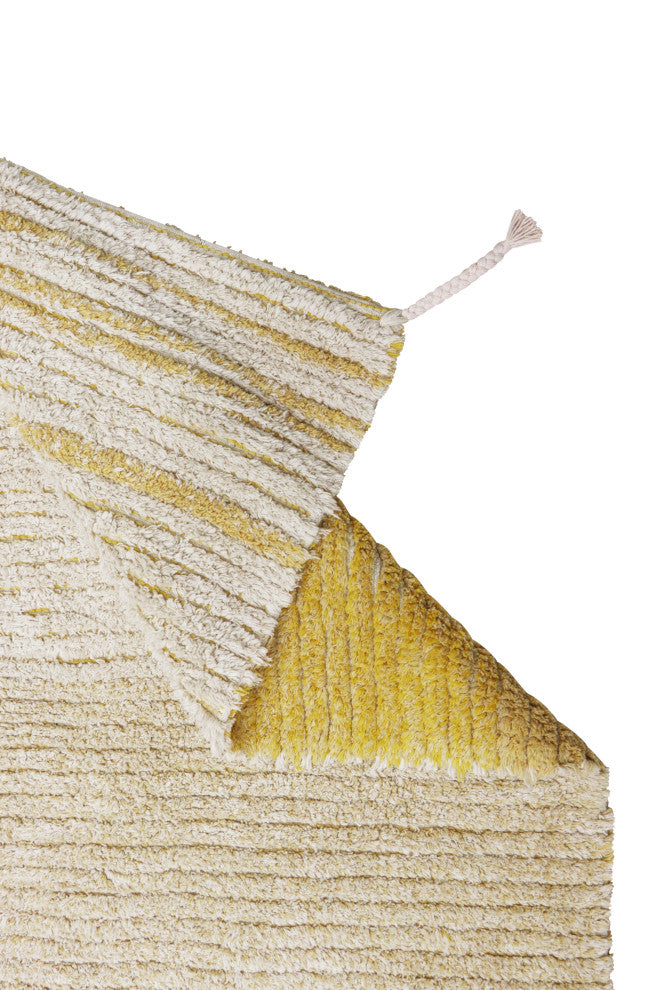 Reversible washable rug Twin Amber