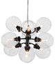 Atom 9 Pendant Lamp, Clear