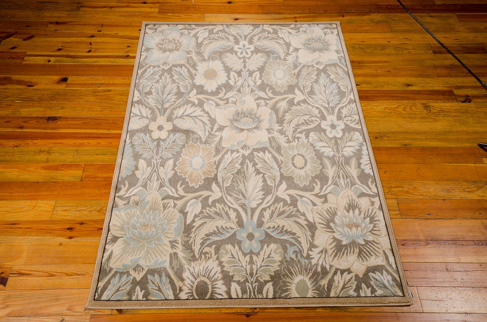 NOURISON WALDEN GREY AREA RUG