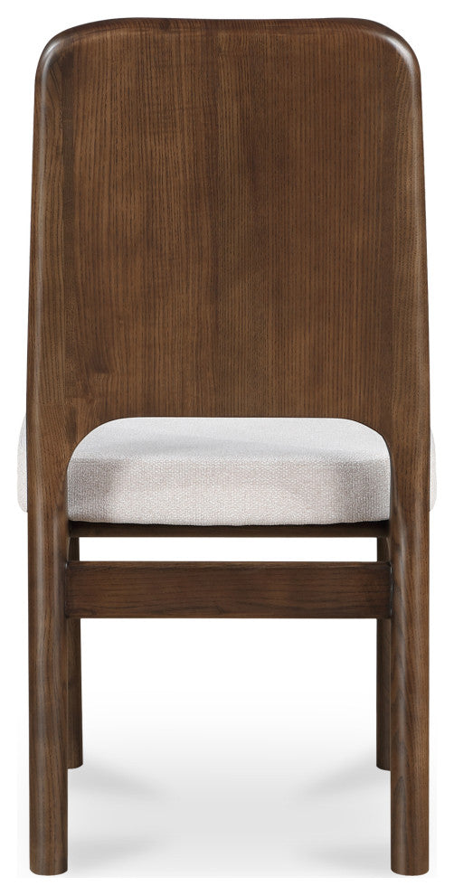 Kerr Dining Chair Walnut-Stained Ash Beige-Set of Two