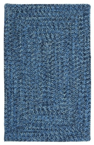 Catalina CA59 Deep Sea Indoor/Outdoor Area Rug, Rectangular 2'x12'