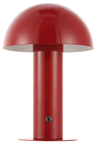 Bohemian Rechargeable/Cordless Iron Dimmable Integrated LED Mushroom Table Lamp