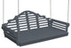Poly Marlboro Swingbed, Dark Gray, 6 Foot